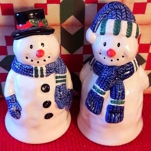 Harry & David Snowmen Shakers
